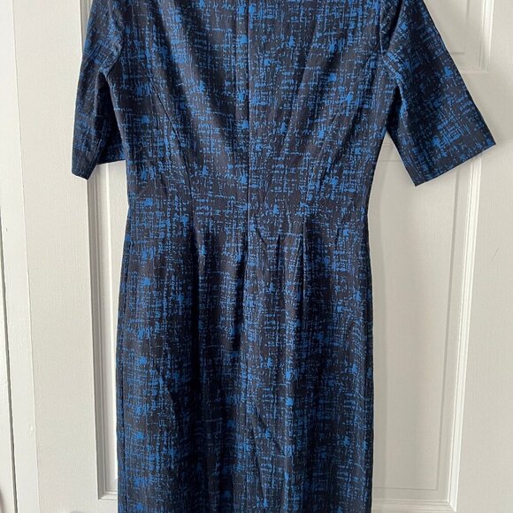 Anne Klein Midi Dress Flutter Detail Size 10 - Picture 2 of 5